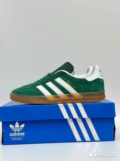 Adidas gazelle indoor green