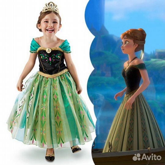 Карнавальное платье Анны