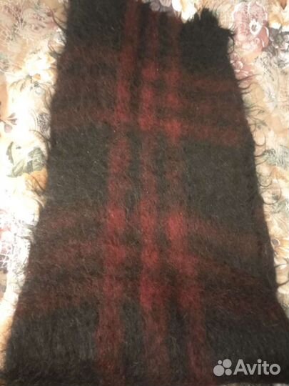 Шарф мужской из мохера. Винтаж