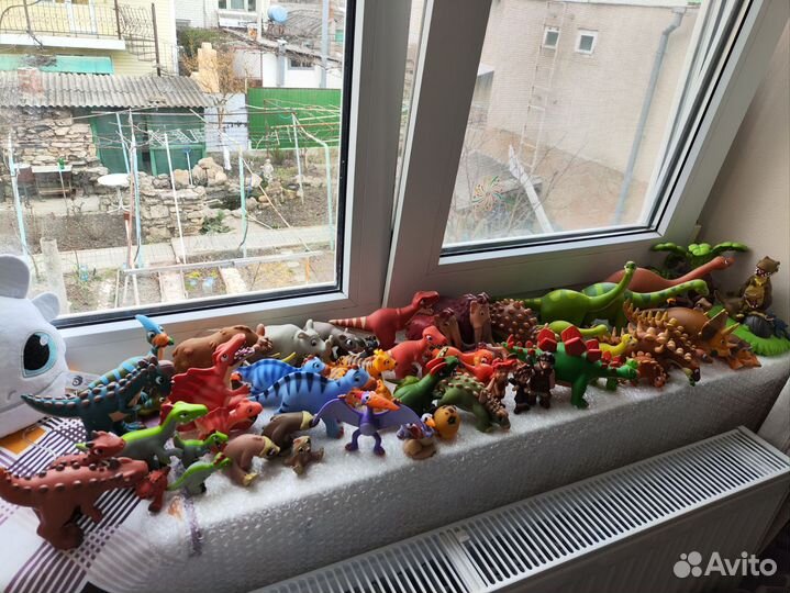 Динозавры Деагостини 63 фигурки