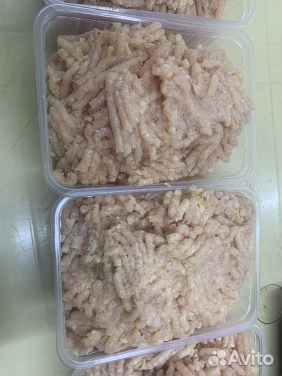 Куриный фарш, домашняя колбаска