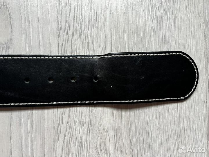 Ремень широкий, натуральная кожа