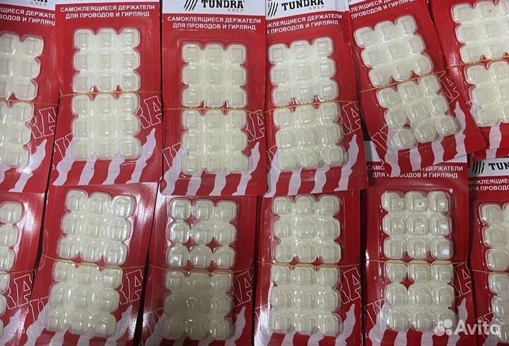 Самоклеющиеся крючки держатели для гирлянды набор