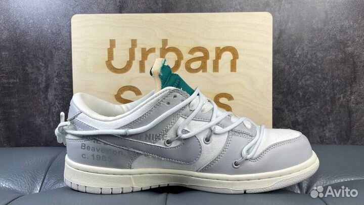 Кроссовки Nike Dunk Low Off White 25/50 Мужские