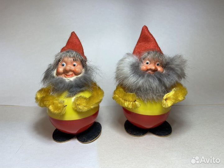 Игрушка Гном ГДР синелька