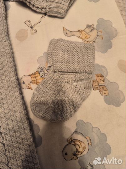 Комбинезон вязаный 68-74