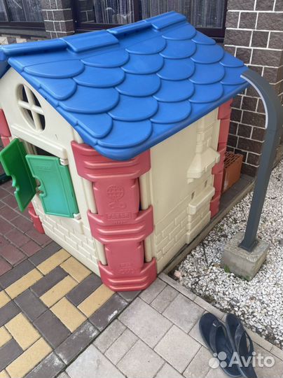 Большая Игрушка,Домик игровой, детская площадка