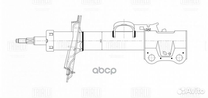 Амортизатор для а/м Geely Atlas (18) 1.8i/2.4i