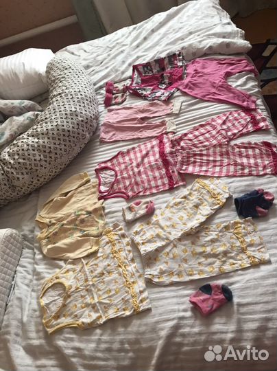 Детские вещи пакетом для девочек 68 74