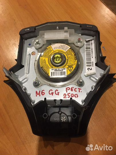 Подушка безопасности в руль Мазда 6 GG рестайлинг