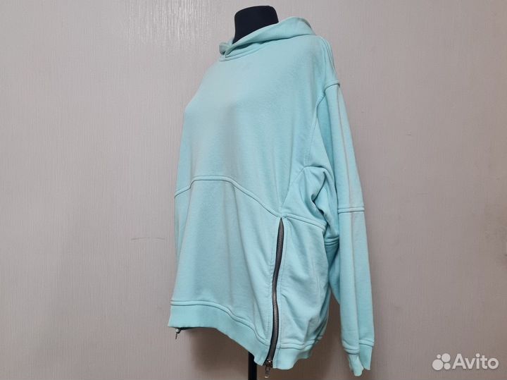 Свитшот с капюшоном женский 48 L с принтом