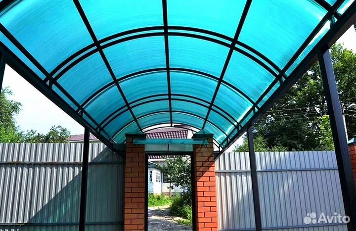 Сотовый поликарбонат Различная гамма цветов