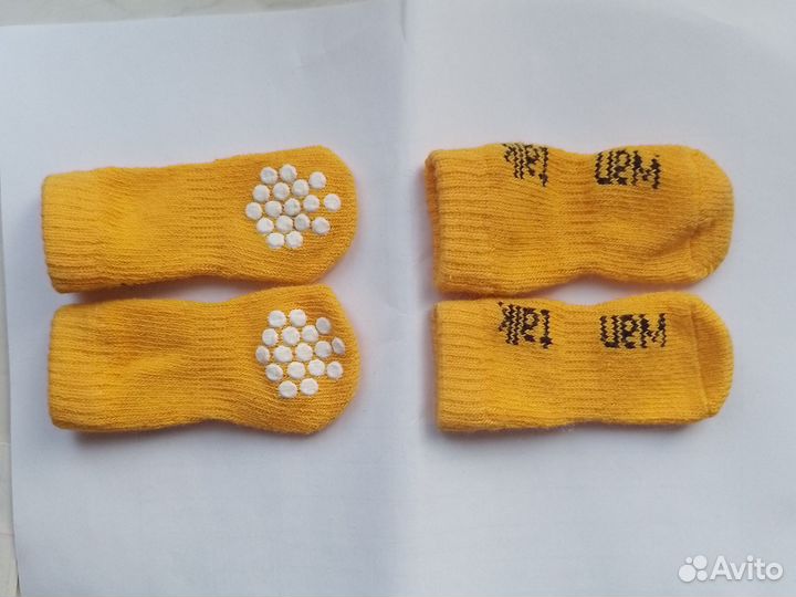 Носки для собак мелких пород новые
