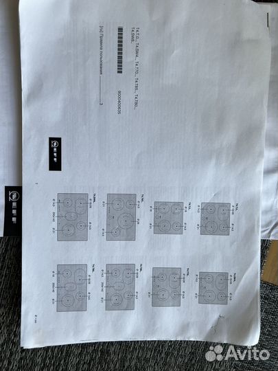 Индукционная варочная панель Neff T.4 на запчасти