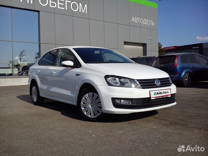 Volkswagen Polo 1.6 AT, 2019, 96 677 км