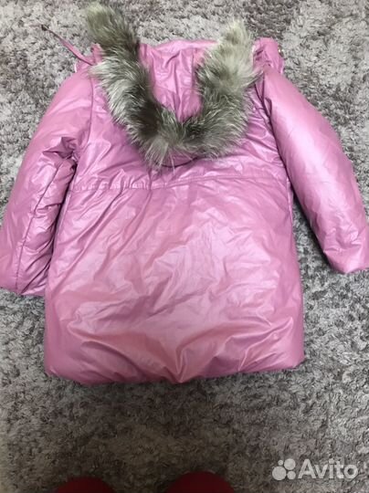 Пуховик для девочки 134