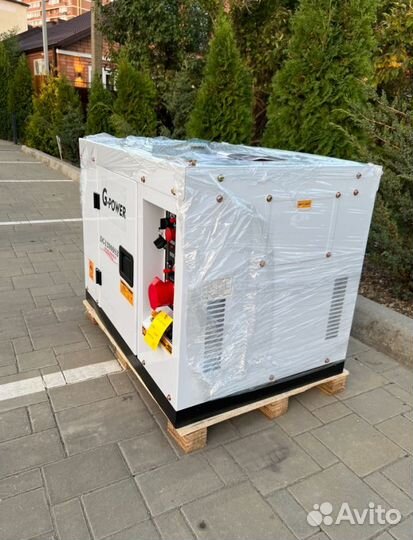 Генератор дизельный 12 kW g-power трехфазныйDG1300