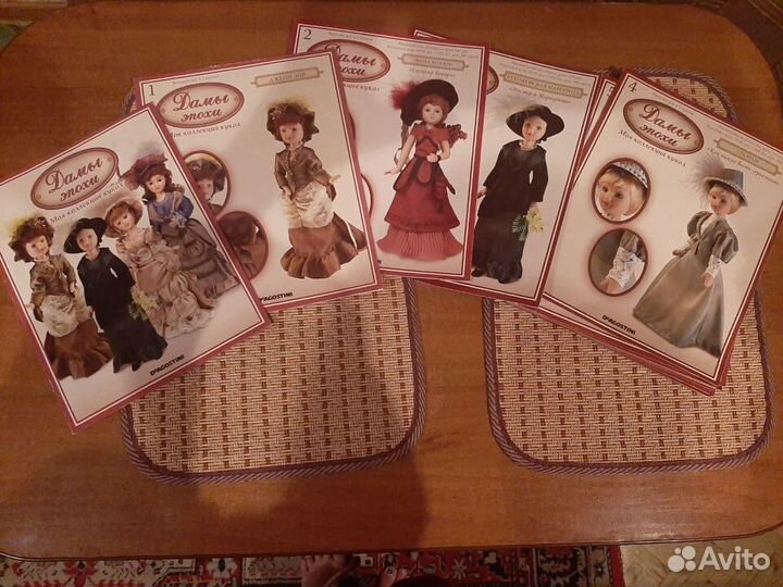 Журналы к куклам Дамы эпохи