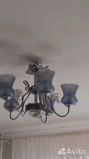 Люстра на 5 плафонов