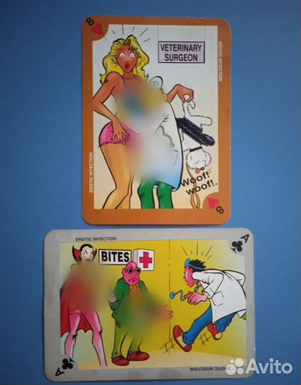 Игральные карты Erotic Inyection