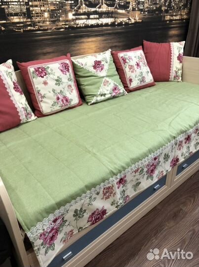 Шторы с покрывалом в детскую