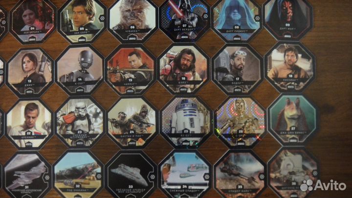 Космо жетоны Звёздные войны
