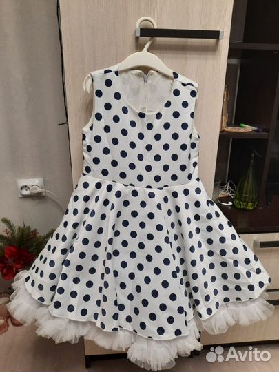 Платье для девочки на рост 116-122 см