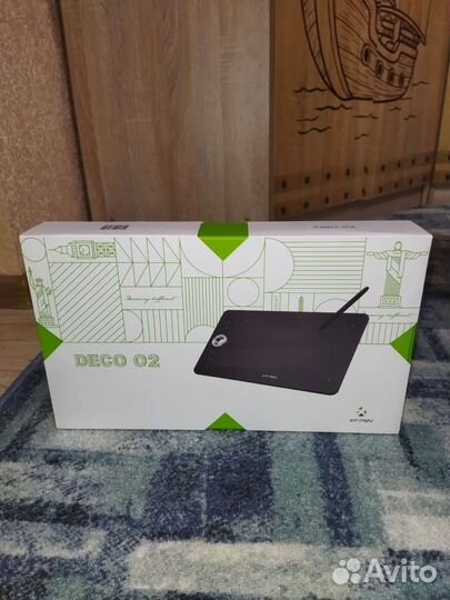 Графический планшет xp pen deco 02