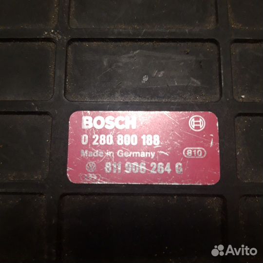 Эбу двигателя Audi 80 90 100 811906264g