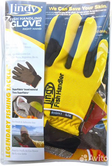 Перчатка кевларовая для рыбалки Lindy США