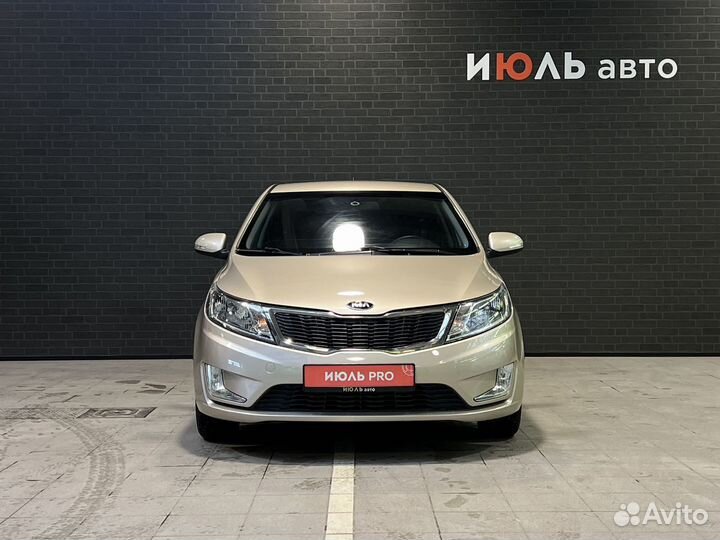 Kia Rio 1.6 МТ, 2013, 110 212 км