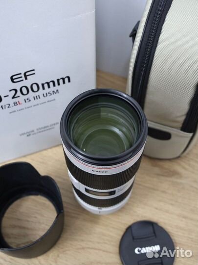 Объектив Canon EF 70-200mm f/2.8 L IS III USM