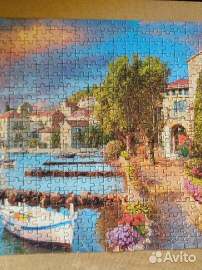 Пазл 500. Город у моря