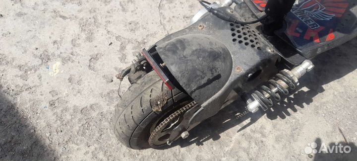 Самокат взрослый электрический бу