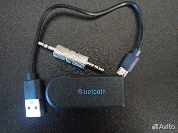 Адаптер bluetooth aux для авто с микрофоном