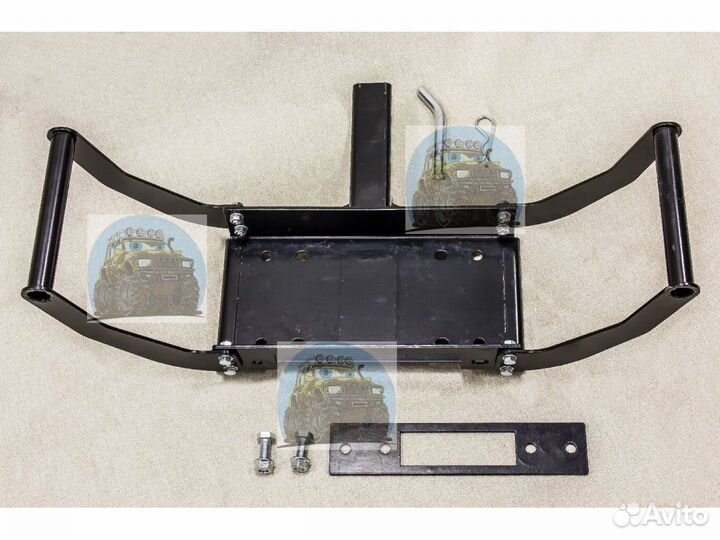 Площадка съёмная под лебедку с ручками