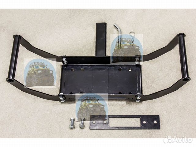 Площадка съёмная под лебедку с ручками