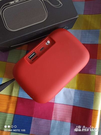 Блютуз колонка с радио новая