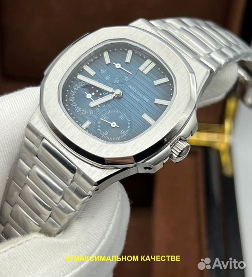 Стильные часы мужские Patek Aquanaut с гарантией