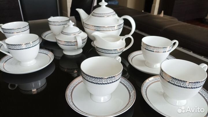 Сервиз чайный 6 персон 15 предметов Royal Bone Chi