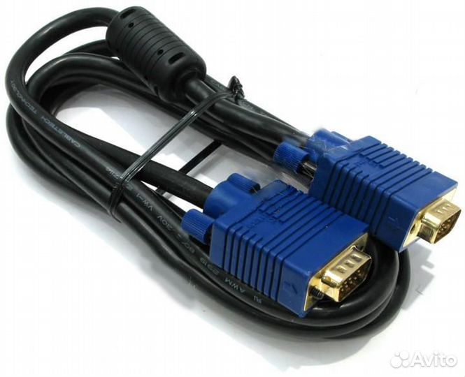 Кабель монитор - svga card (15M -15M) 1.8м