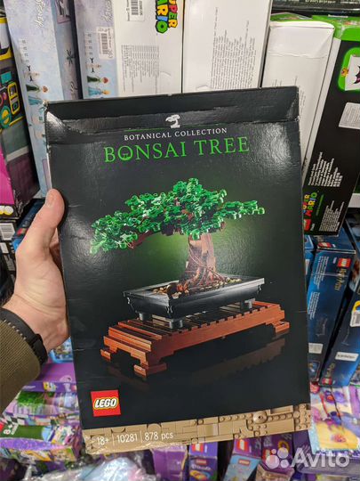 Конструктор lego Icons Бонсай 10281