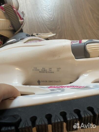 Коньки на девочку 33-36,5 размер