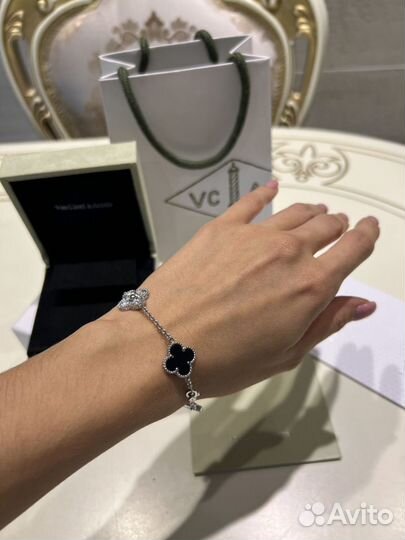 Браслет van cleef 5 мотивов