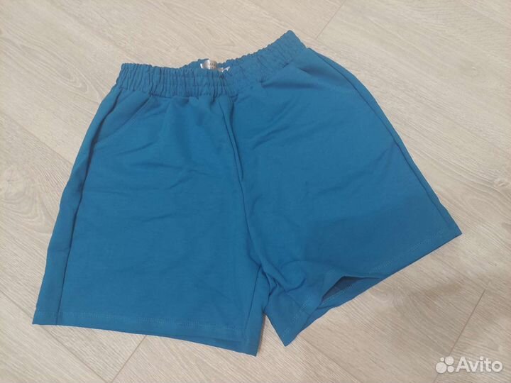 Женские летние шорты на лето Хлопок Футер