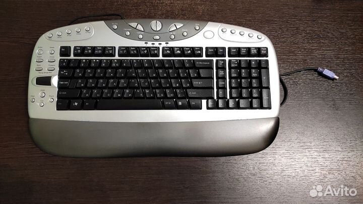 Клавиатура A4Tech KBS-26 Silver-Black PS/2