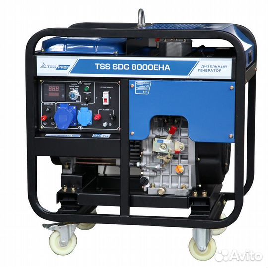 Генератор дизельный tсс SDG 8000EHA SDG 8000EHA