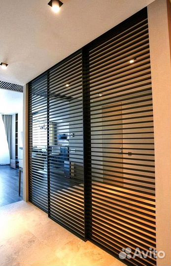 Реечные перегородки