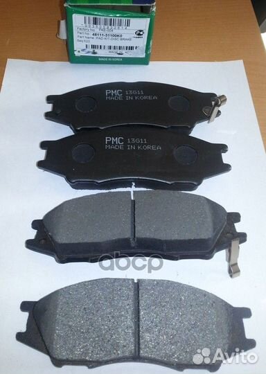 Колодки тормозные дисковые PKE-004 Parts-Mall