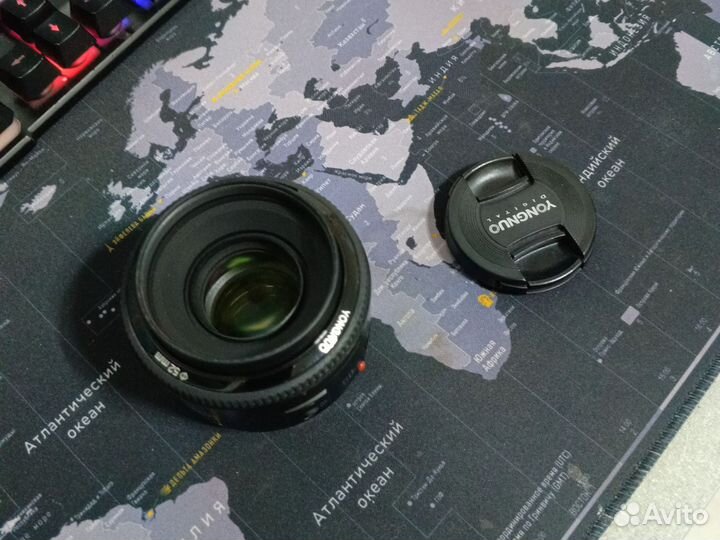 Объектив canon 50mm 1 8